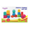 Giggles Stack N Tumble Stacking Toy Set 24-Piece – Multicolor