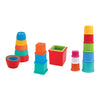Giggles Stack N Tumble Stacking Toy Set 24-Piece – Multicolor