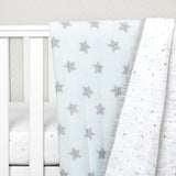 Masilo Organic Cotton Quilt Sleepy Star 42 x 42 Inch – Blue
