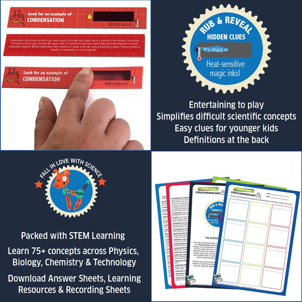 Chalk And Chuckles Smart Sticks- STEM Scavenger Hunt