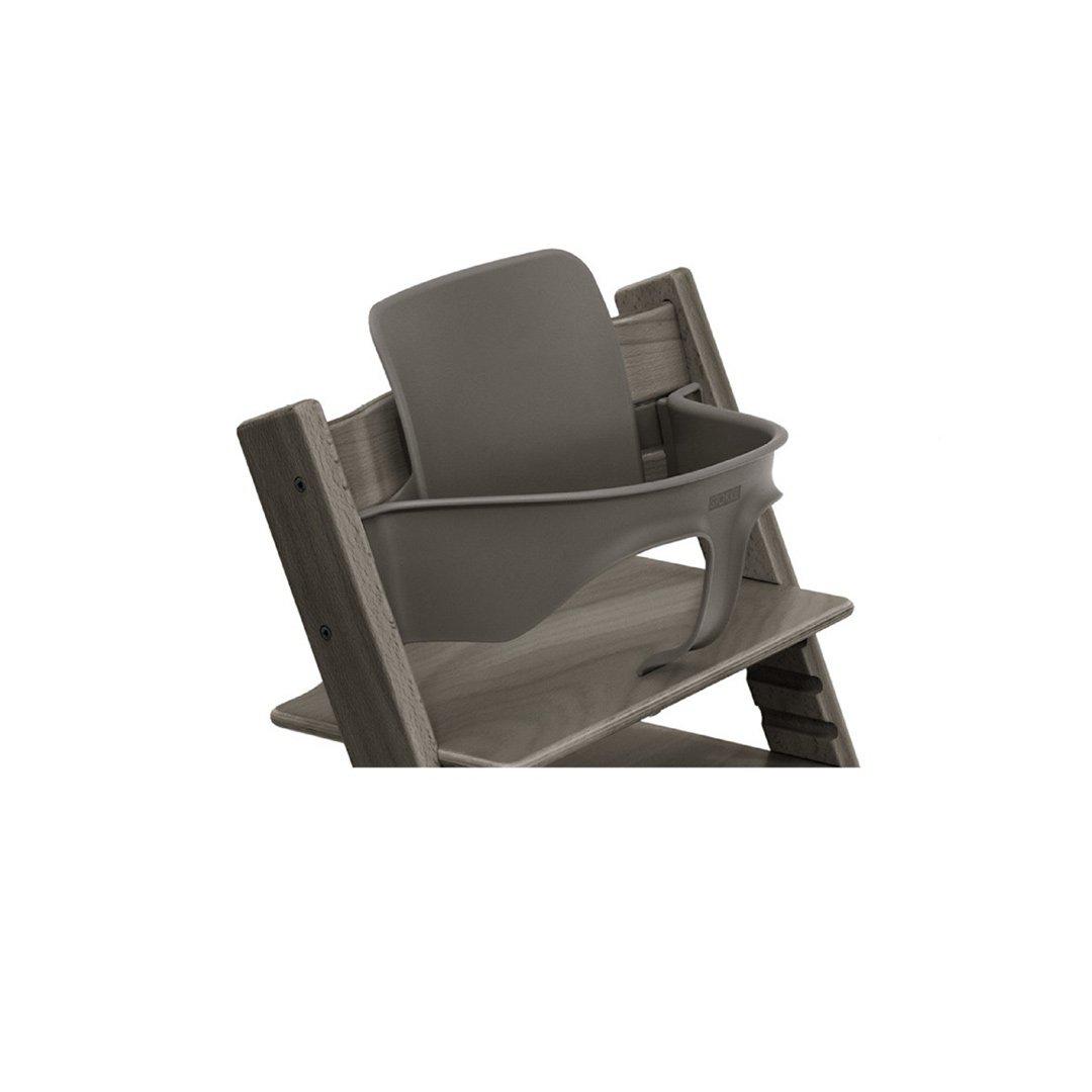 Stokke Tripp Trapp Highchair Combo (Chair, Babyset And Harness) - Hazy Grey