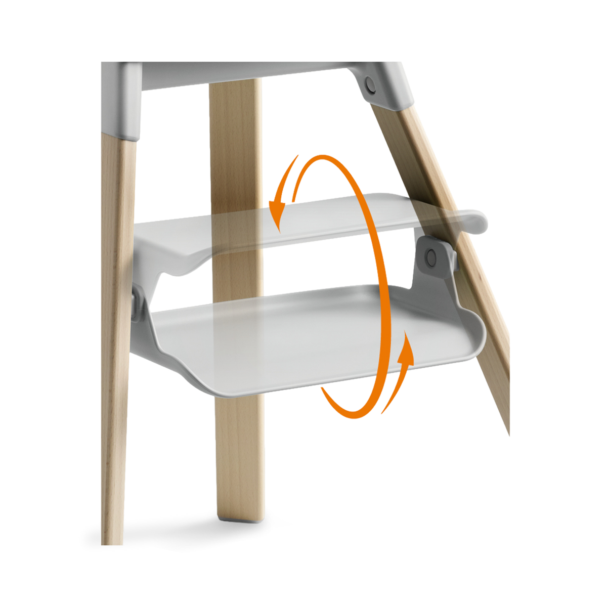 Stokke Clikk High Chair 6 Months-3 Years Cloud Grey