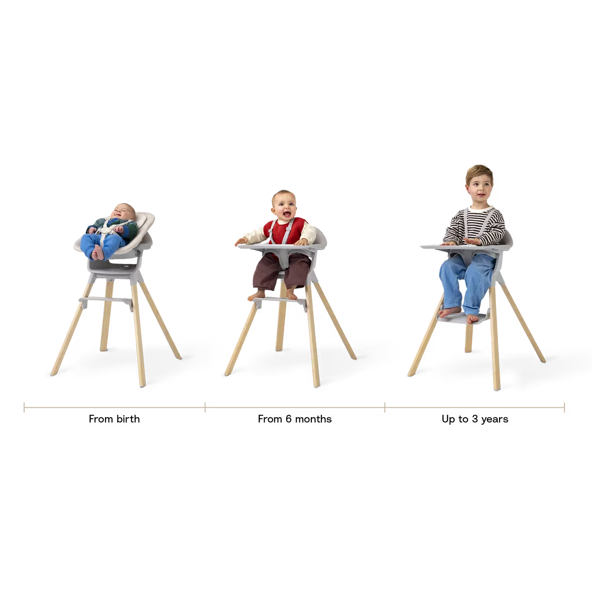 Stokke Clikk High Chair Standard Size White