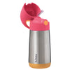 B Box Insulated Drink Bottle Sipper 350 Ml - Strawberry Shake