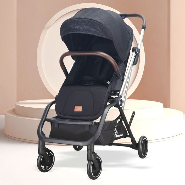 R For Rabbit Stroller Street Smart 360 Pure Black