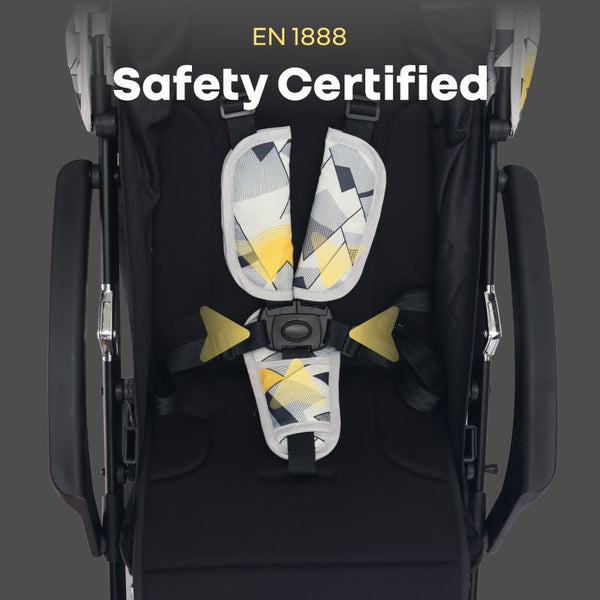 R For Rabbit Stroller Street Smart Aero Black Multi