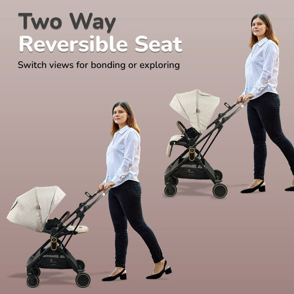Baby Stroller R for Rabbit Street Smart Regal 0–3Y Up to 20kg – Beige