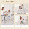 R For Rabbit High Chair Sugar Doodle Plus Lake Blue