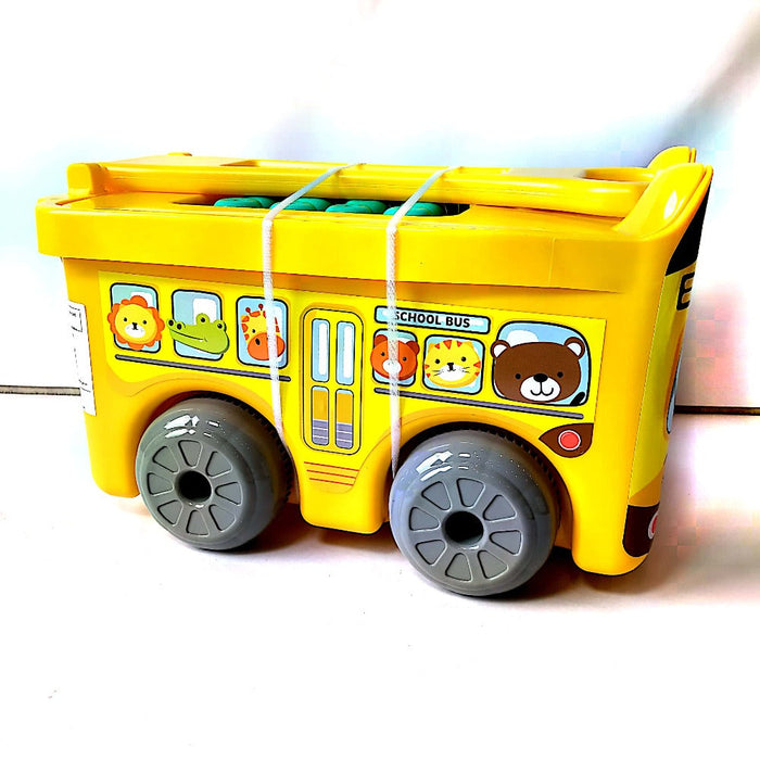 Sunta School Bus Trolley Building Blocks 30 Pieces 18M+