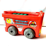 Sunta Fire Engine Trolley Building Blocks 30 Pieces 18M+