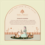 Baby Forest Komal Aavran Baby Swaddle Set 48 × 50 in Baby Pink