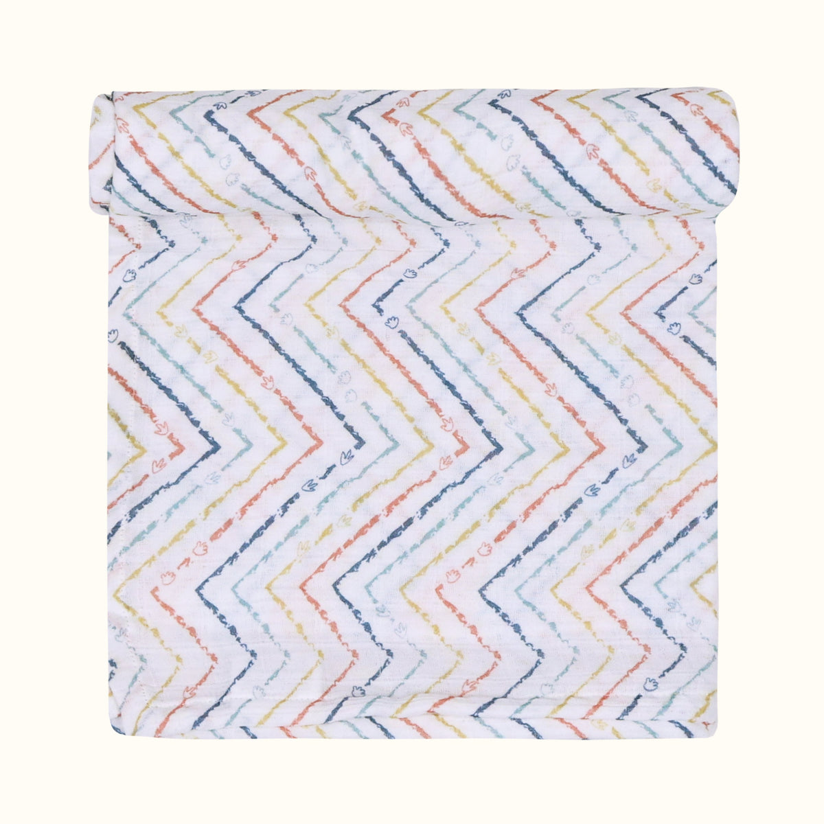 Abracadabra D for Dino Cotton Muslin Swaddles – Set of 3