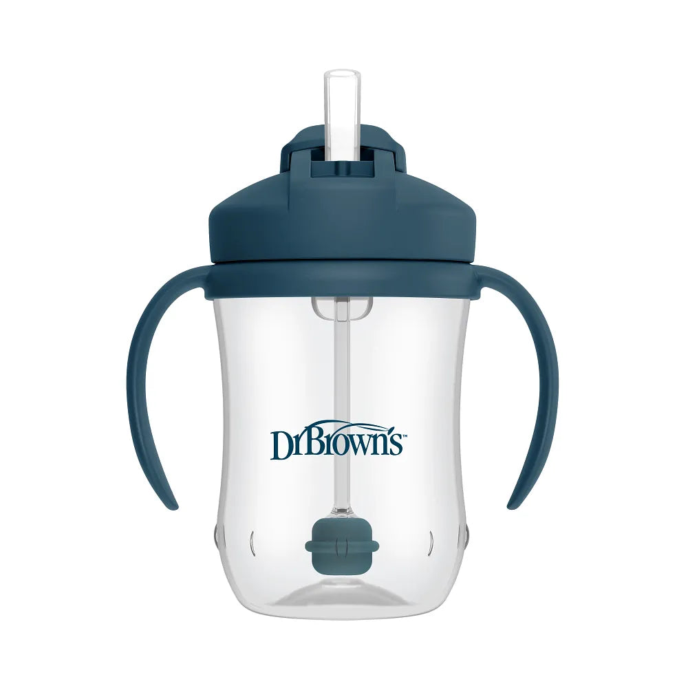 Dr. Brown’s Milestones Baby’s First Straw Cup 250 ml Blue