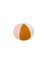 Pluchi Rattle Pink Rolley- Multicolor Cotton Knitted Stuffed Soft Toy for Babies / Kids