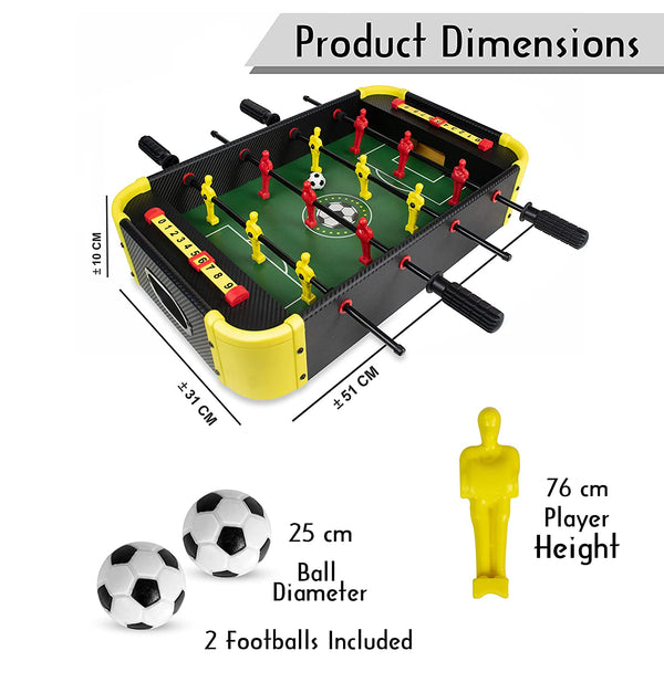 Itoys Football Foosball Tabletop Game Multiple Row