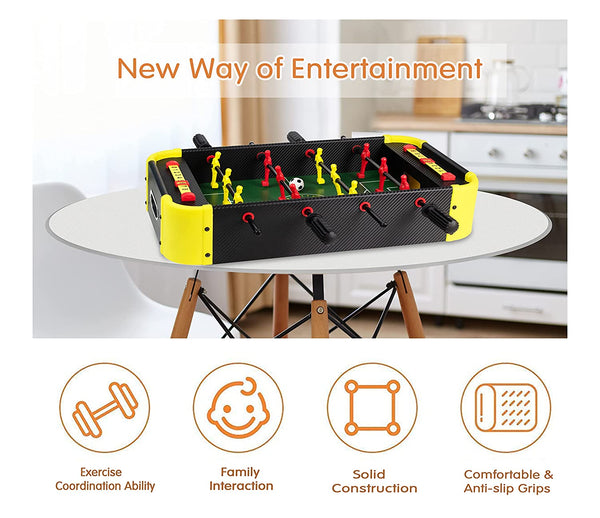 Itoys Football Foosball Tabletop Game Multiple Row