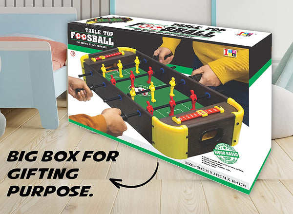 Itoys Football Foosball Tabletop Game Multiple Row