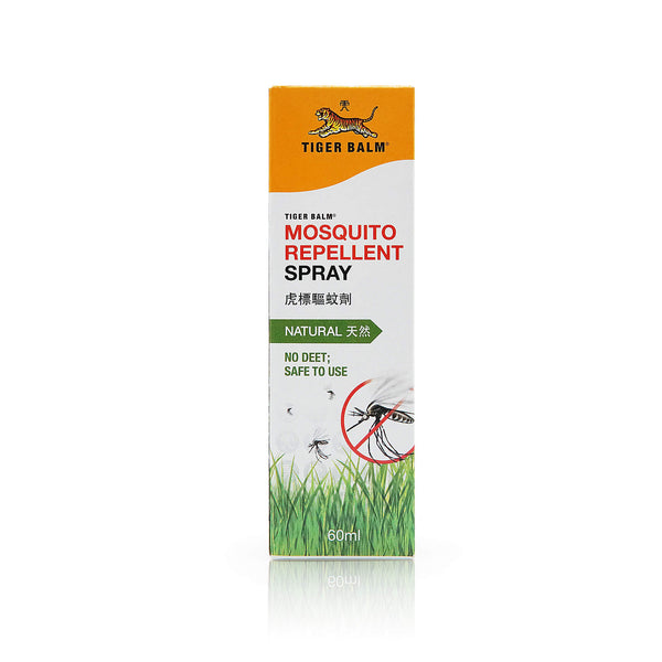 Tiger Balm Mosquito Repellent Spray - Natural Insect Repellent Spray (60 Ml)