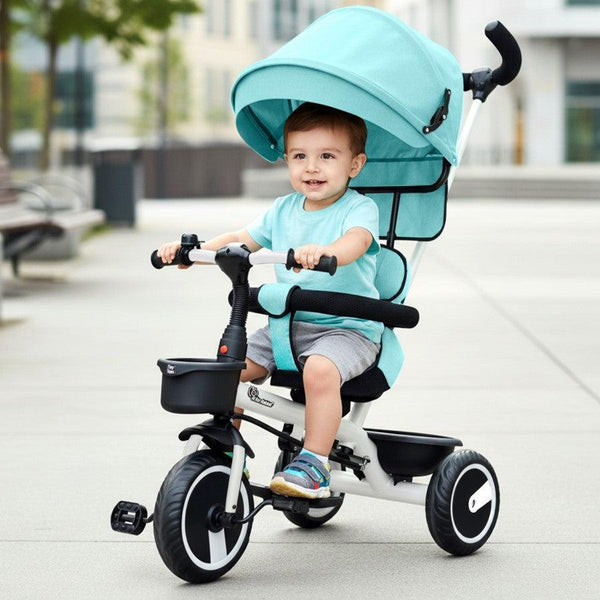 R For Rabbit Tricycle Tiny Toes T30 Ace - Lake Blue