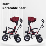 R For Rabbit Tiny Toes T40 Ace Tricycle 360 Rotatable Seat