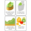 R For Rabbit Potty Seat Tiny Tots Green Yellow