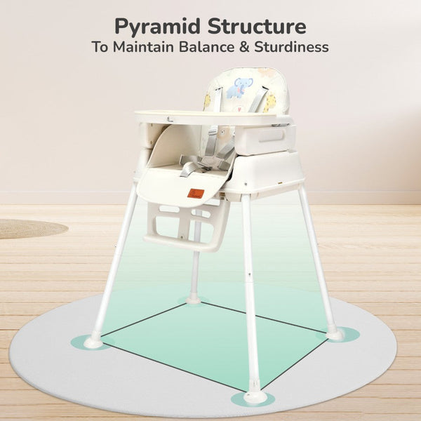 R for Rabbit High Chair - Truffle Beige
