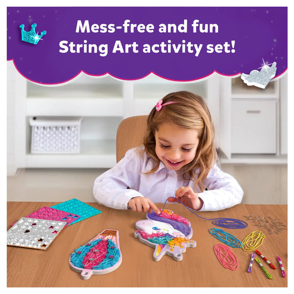 Super Strings: Unicorn Magic | Mess-Free String Art (ages 6-12)