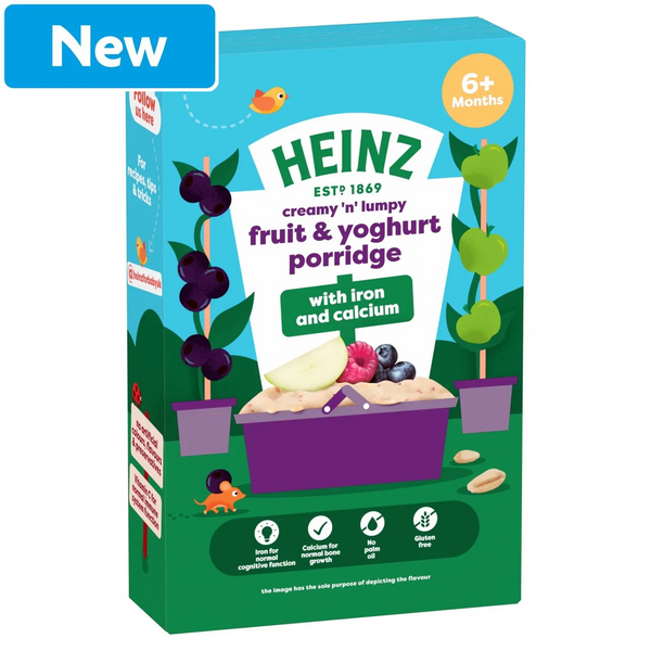 Heinz Fruit And Yoghurt Porridge 7+ Months 120g