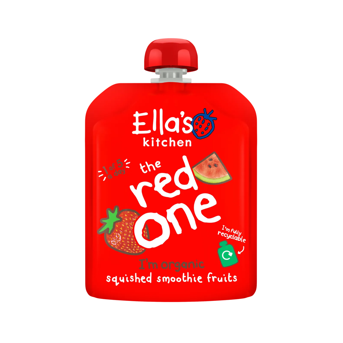 Ella’s Kitchen Organic The Red One Fruit Smoothie 90 g