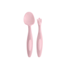 b.box Toddler Cutlery Spoon & Fork Set of 2 Blush Pink