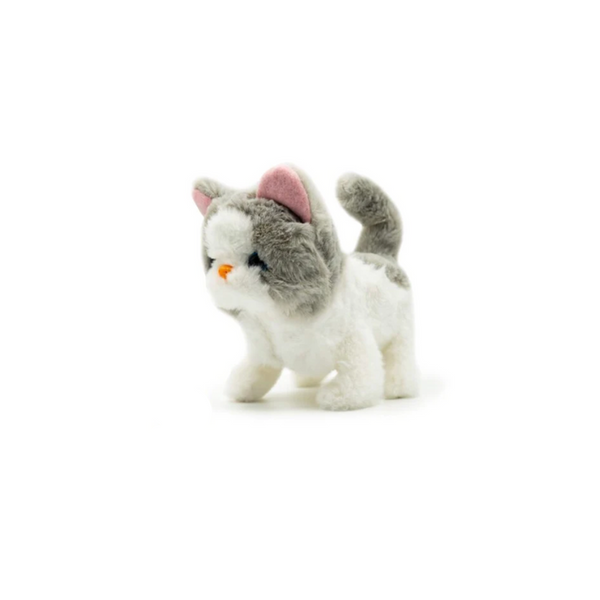 FuzzBuzz Sasha Walking Toy Cat for Kids
