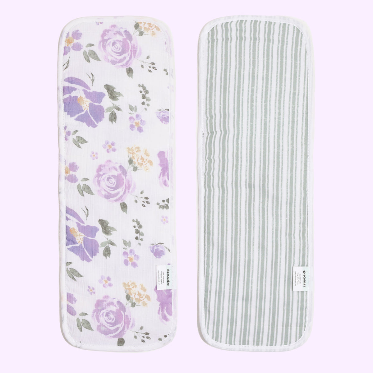 Abracadabra Muslin Burp Pad Set of 2 51 × 18 × 0.5 cm Villandry