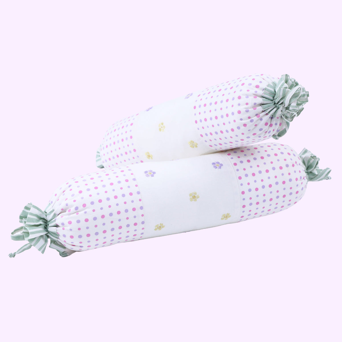 Abracadabra Baby Gadda Set with 2 Bolsters – Villandry Purple