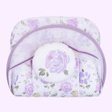 Abracadabra Baby Gadda Set with Mosquito Net & Pillow – Villandry Purple