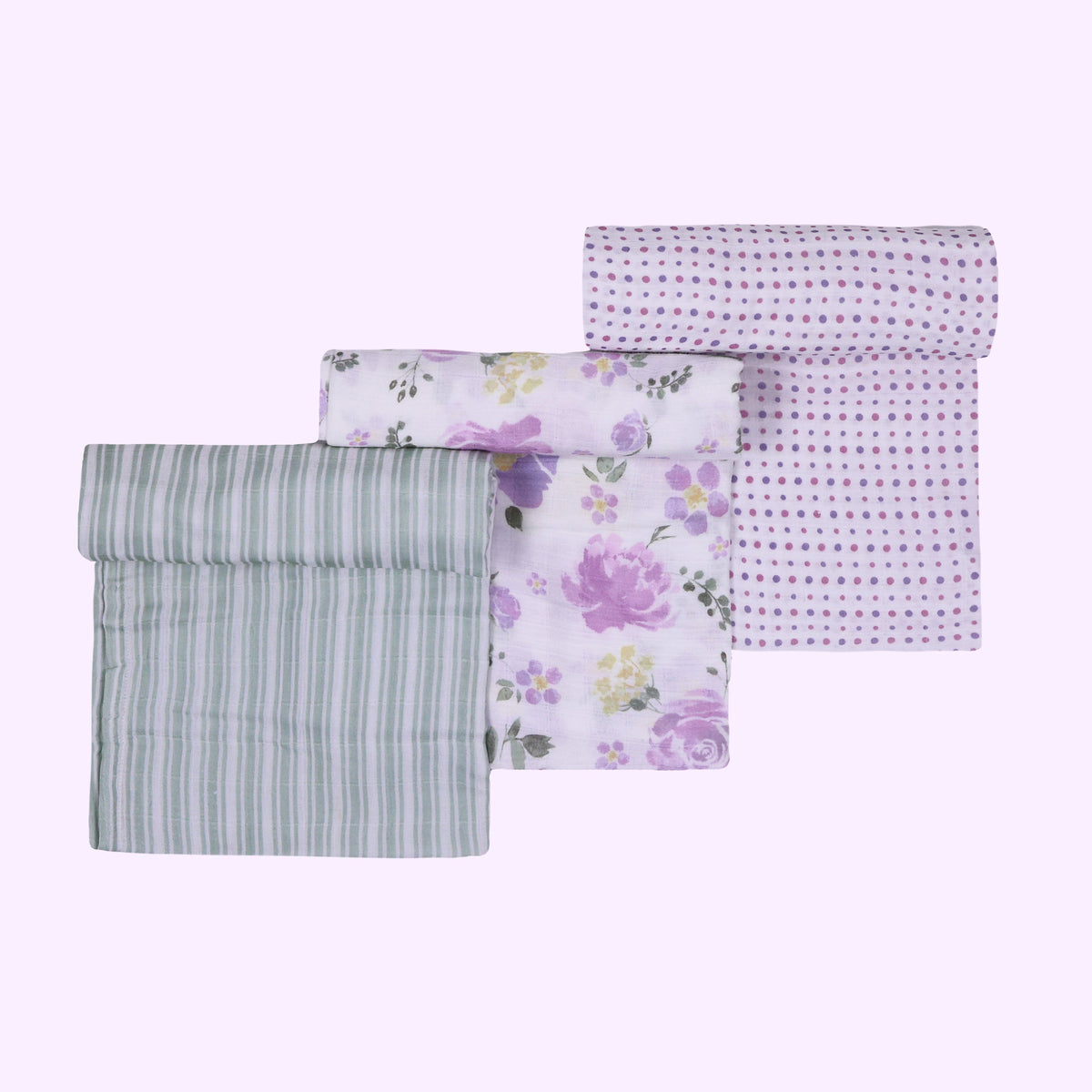 Abracadabra Muslin Baby Swaddles Set of 3 – Villandry