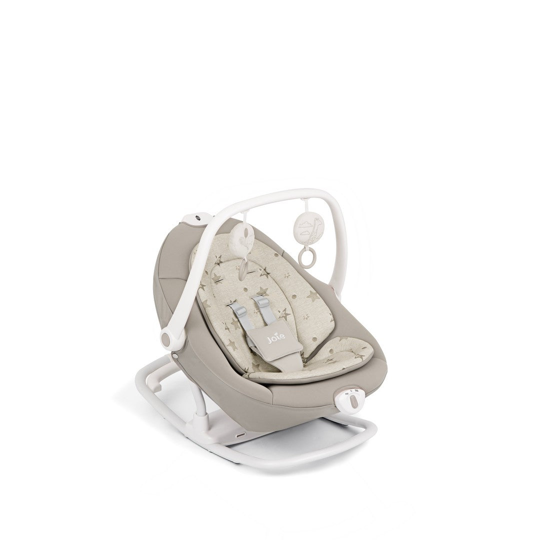Joie Sansa™ 2in1 Infant Swing & Portable Rocker – Cosmo Tan