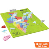Mapology World & India ImagiMake With Flags and Capitals