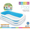 Intex Swim Center Inflatable Family Pool 262 × 175 × 56 cm – White Blue