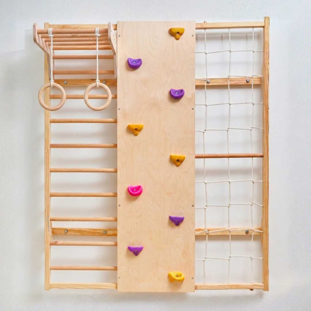 Curious Cub Wall Mounted Jungle Gym