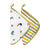 Masilo Organic Muslin Washcloths (Set of 2) - Tropical Toucan