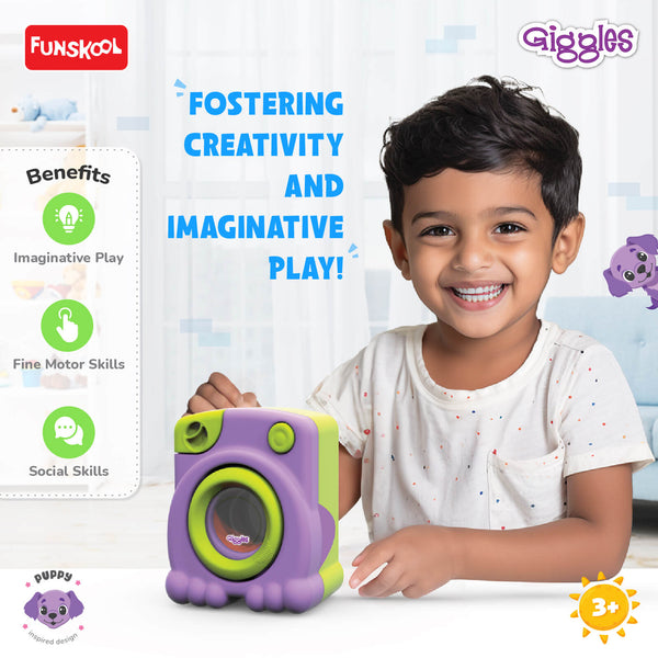 Giggles Happy Lil Home Washing Machine Pretend Play Toy 3Y+ – Multicolor