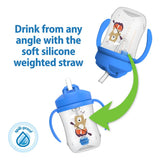 Dr. Brown’s Milestones Baby’s First Straw Cup 270 ml Blue Bear