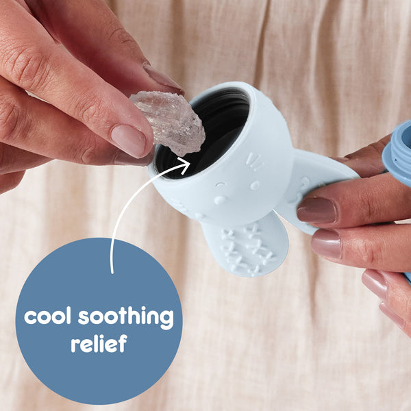b.box Chill + Fill Cooling Teether β Lullaby Blue | 3M+