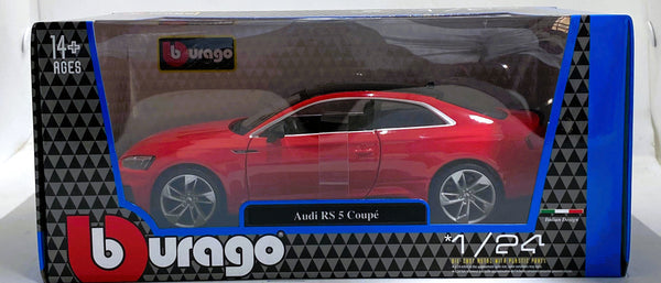 Bburago Die-Cast 1:24 Scale Collezione (A) Audi Coupe Red
