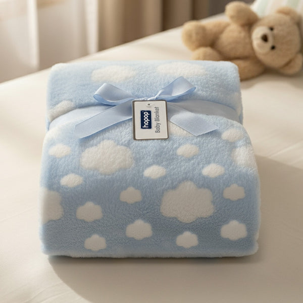 Hopop Ultra Soft AC Fleece Baby Blanket for Newborns & Infants - Assorted