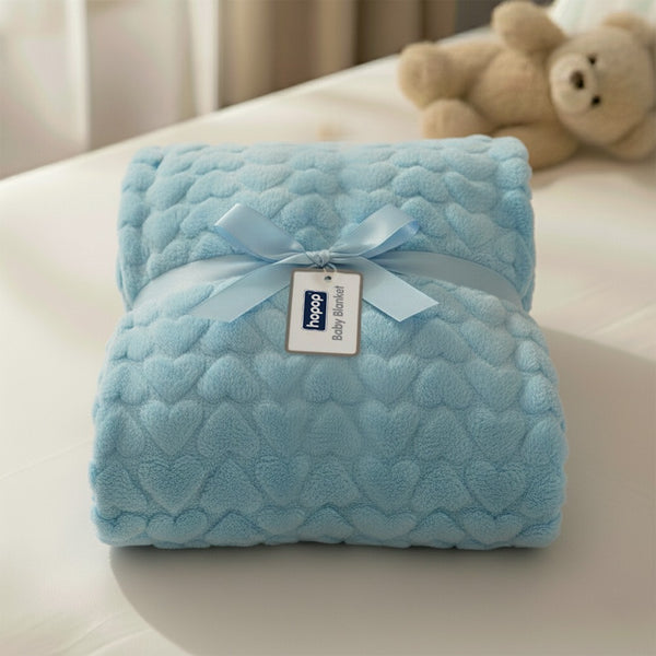 Hopop Ultra Soft AC Fleece Baby Blanket for Newborns & Infants - Assorted