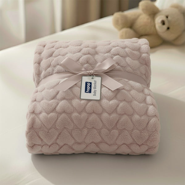Hopop Ultra Soft AC Fleece Baby Blanket for Newborns & Infants - Assorted