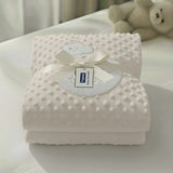Hopop Ultra Soft Baby Fleece Blanket for Newborns & Infants | Warm & Cozy Bubble Blanket- Assorted