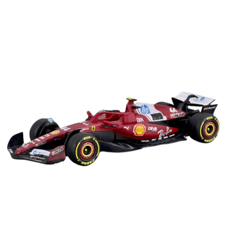 Bburago 1:64 Formula 1 2025 Ferrari SF25 No 44 Licensed Diecast Model Car