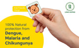 Hopop Mozzbito Natural Mosquito Repellent Patches 24 Patches – Assorted Print